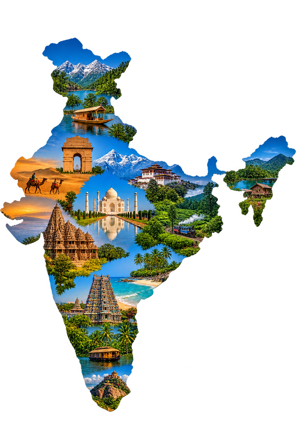 India Network Map